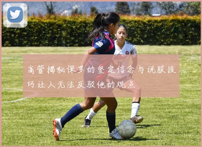 高管揭秘保罗的坚定信念与说服技巧让人无法反驳他的观点